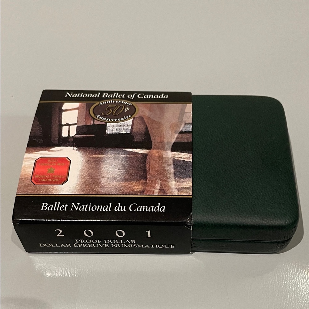 RCM 2001 PROOF Silver Coin – National Ballet of Canada 50th Anniversary -Frosted - Picture 5 of 6